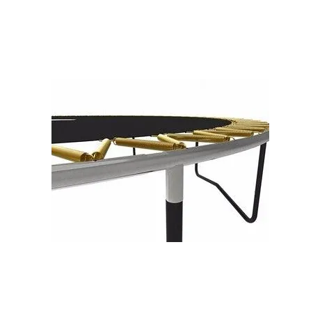 Батут Berg Elite+430 Tattoo (красный) с сеткой T-series 430 - Фото 4