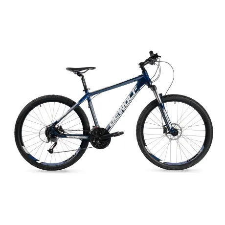 Велосипед горный DEWOLF TRX 30 (2021) хардтейл 27,5 (рама 20) синий