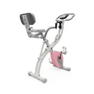 Велотренажер X-Bike DFC DavCreator, бело-розовый