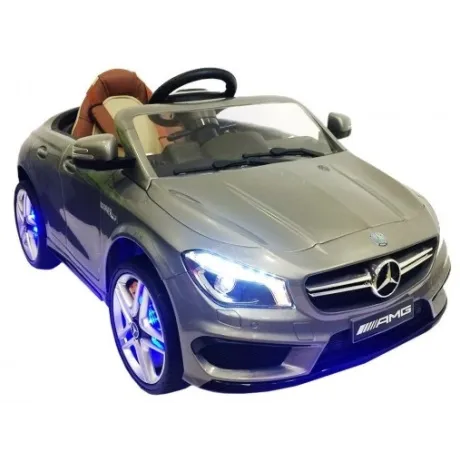 Детский электромобиль RiverToys Mercedes-Benz CLA 45 (А777АА) серебристый