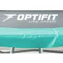 Батут Optifit Like Green 6ft с зелено-желтой крышей - Фото 3