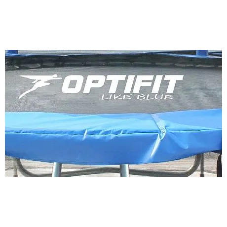 Батут Optifit Like Blue 12ft с желтой крышей - Фото 2