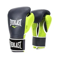 Перчатки тренировочные Everlast Powerlock 12oz син/зел