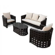 Комплект дачной мебели KVIMOL KM-0008 Black