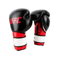 Перчатки UFC для работы на снарядах MMA 16 унций черно-красный