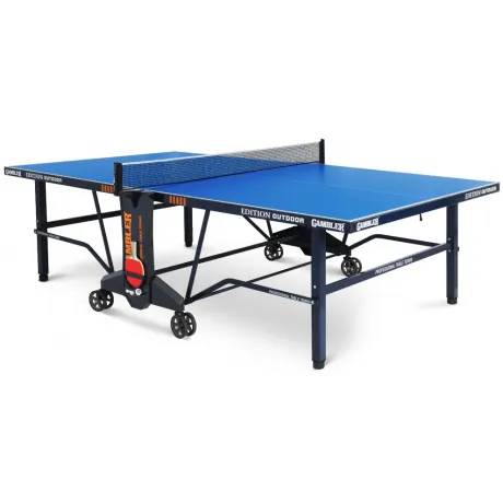 Всепогодный теннисный стол Gambler EDITION Outdoor синий
